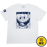 ［YokaiShop限定Ver］ゲゲゲの鬼太郎  猫娘 T-Shirts Color  ホワイト