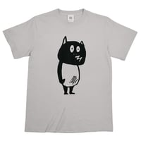 猫楠キヤッ T-Shirts Color ライトグレー | Yokai-Shop