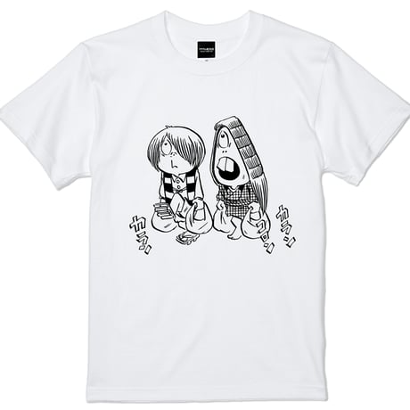 ゲゲゲの鬼太郎  買いもの係 T-Shirts Color ホワイト