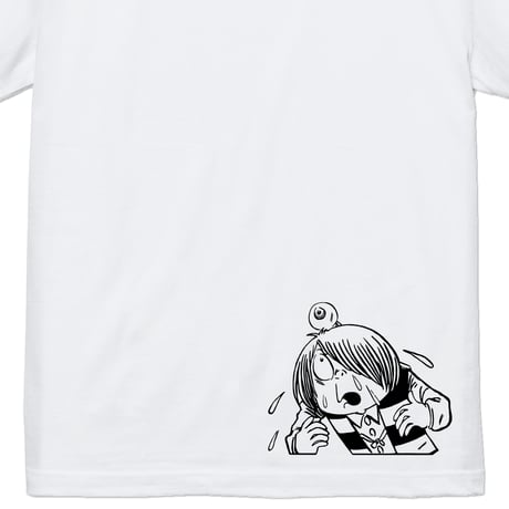 ゲゲゲの鬼太郎 うわーっ T-Shirts Color ホワイト
