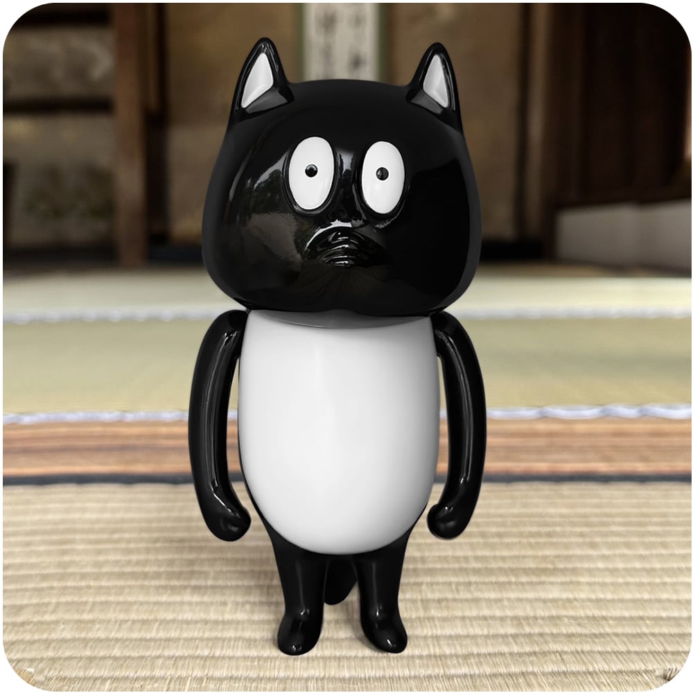 河童の三平 たぬきソフビ 白黒Ver original