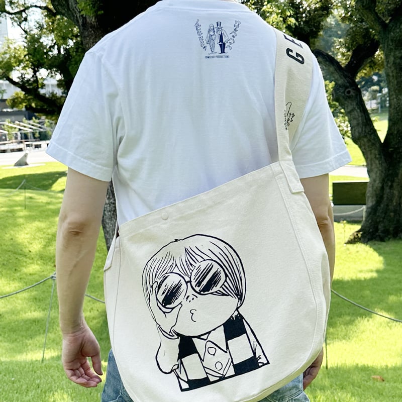 ゲゲゲの鬼太郎 ショルダーバッグ Color ナチュラル | Yokai-Shop