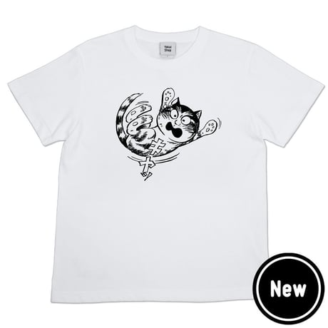 猫楠キヤッ T-Shirts Color  ホワイト