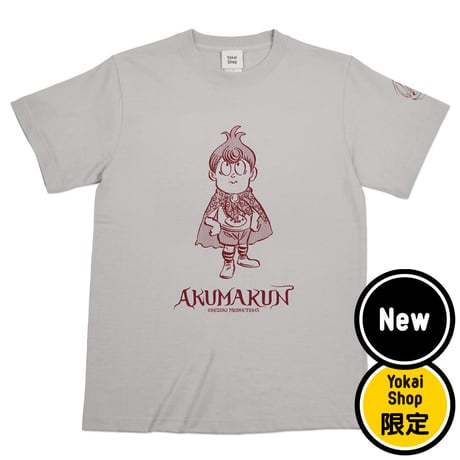 ［YokaiShop限定Ver］悪魔くん 埋れ木真吾  T-Shirts Color ライトグレー