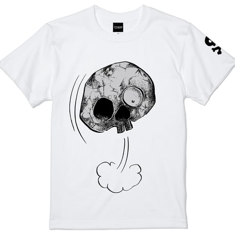 〔予約販売2026年8月初旬～9月初旬発送予定〕墓場の鬼太郎 しゃれこうべ T-Shirts Color  ホワイト
