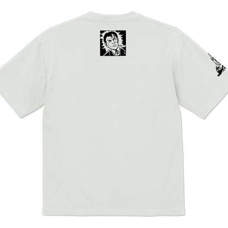 ［YokaiShop限定Ver］墓場鬼太郎 お父さん ビッグシルエット T-Shirts Color フロストグレー