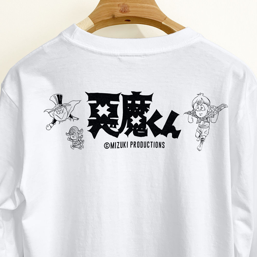 YokaiShop限定Ver］悪魔くん 見えない学校 ロングスリーブ T
