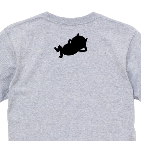 河童の三平 うたたねたぬき T-Shirts Color  アッシュ