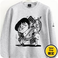［YokaiShop限定Ver］墓場の鬼太郎  吸血鬼エリート スウェットシャツ Color アッシュ
