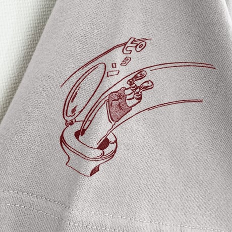 ［YokaiShop限定Ver］悪魔くん 埋れ木真吾  T-Shirts Color ライトグレー