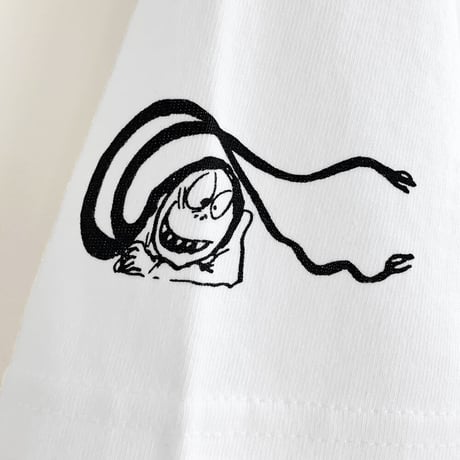 〔2023年3月15日から順次発送〕［YokaiShop限定Ver］墓場の鬼太郎 妖怪城 T-Shirts Color  ホワイト