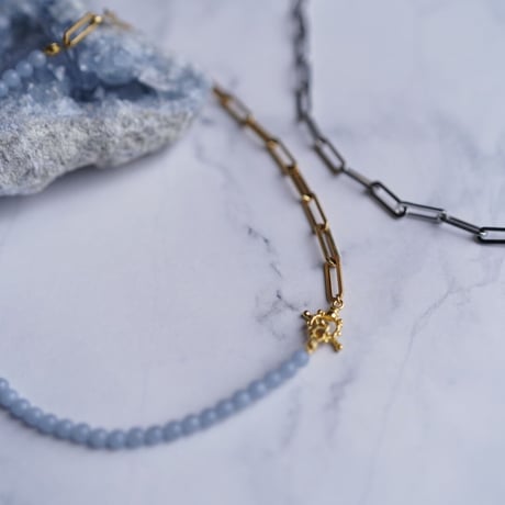 Angelite choker