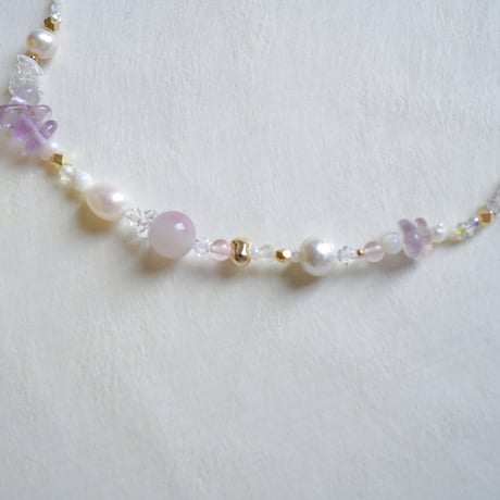 Pink color choker