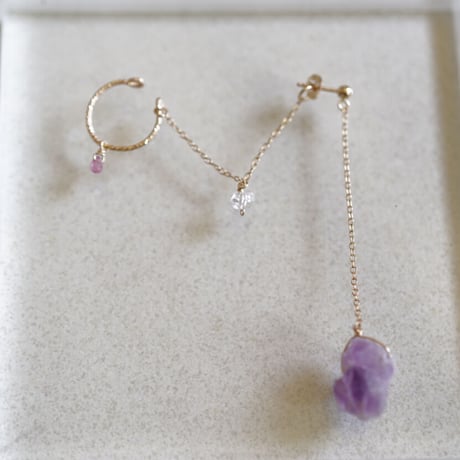 earring cuff【イヤリング変更可能】