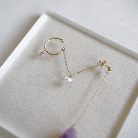 earring cuff【イヤリング変更可能】