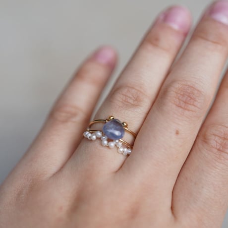 Bicolor Tanzanite　ring【フリーサイズ】