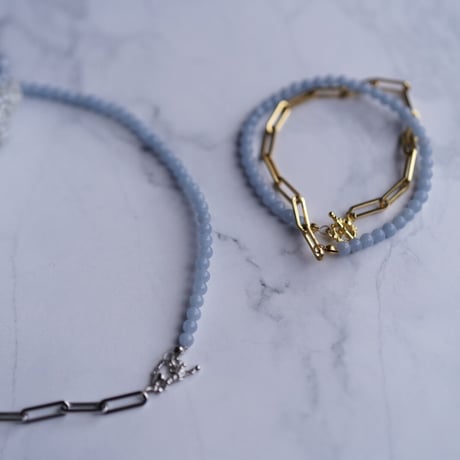 Angelite choker