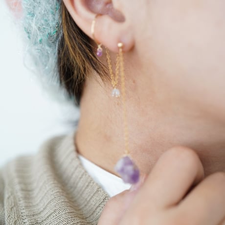 earring cuff【イヤリング変更可能】