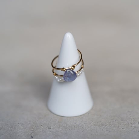 Bicolor Tanzanite　ring【フリーサイズ】