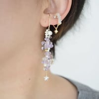 アメトリン　ear cuff