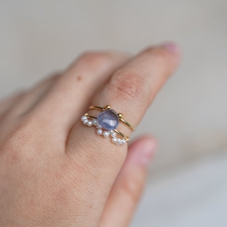 Bicolor Tanzanite　ring【フリーサイズ】