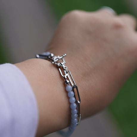 Angelite choker