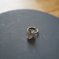Herkimer diamondear cuff