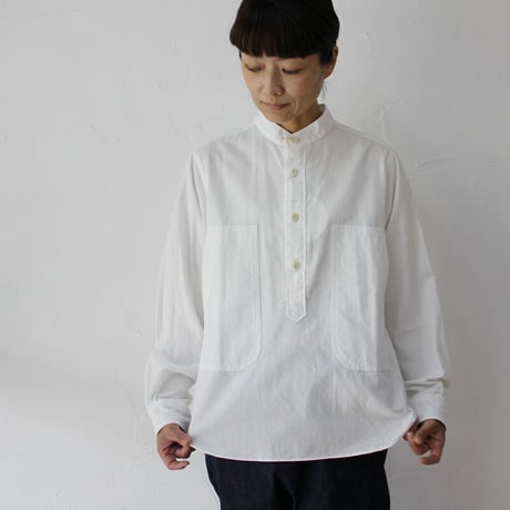 15 jyugo ジュウゴ 16 de shirts﻿　プルオーバーシャツ　#オフ白　【送料無料】