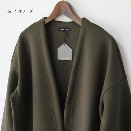 TRAVAIL MANUEL トラバイユマニュアル　クッションダンボールエアコート　♯モカ、チャコール、ブラック　【送料無料】