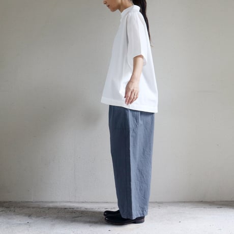 **またまた再入荷** homspun ホームスパン　バルキーシーチング厚手ギャザーパンツ　【送料無料】