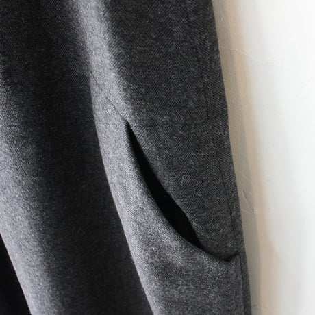 atelier naruse アトリエナルセ　コットンウールヘリンボンジャンパースカート  cotton&wool herring-bone jumper skirt　【送料無料】