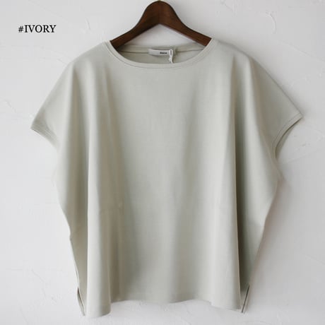 amne アンヌ　CIRCULAR RIB sleeveless gride　スリーブレスプルオーバー