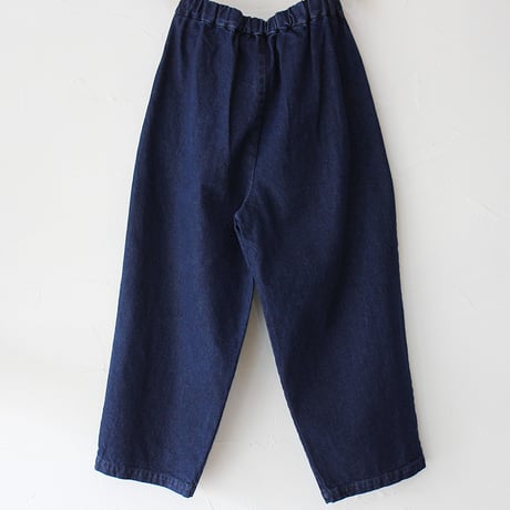 TRAVAIL MANUEL トラバイユマニュアル　オープンエンドデニムバームパンツ　#INDIGO　【送料無料】