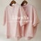 **またまた再入荷** LinenYa リネンヤ　リネンバンドカラー半袖シャツ　#ピンク　【送料無料】