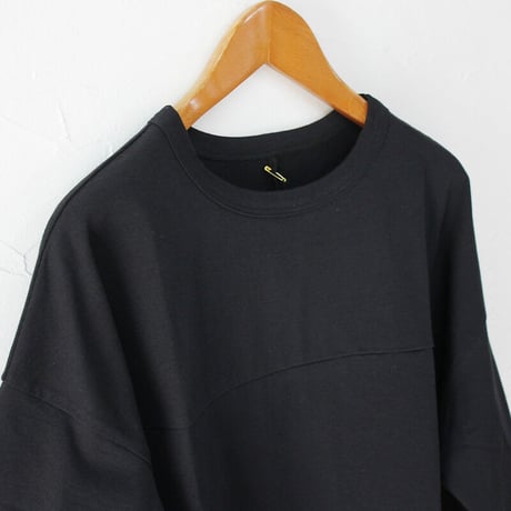 Linenya リネンヤ　コットン天竺オーバーTシャツ　#パープル、カーキ、ネイビー、ブラック