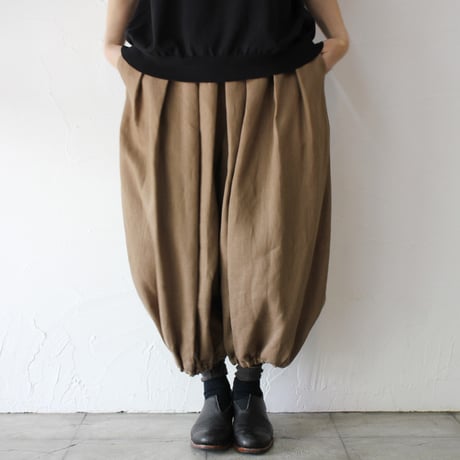 SUSURI ススリ　ライノウパンツ　#brown,black 【送料無料】