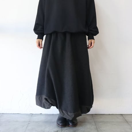 SUSURI ススリ　バロッテスカート ＃black　【送料無料】