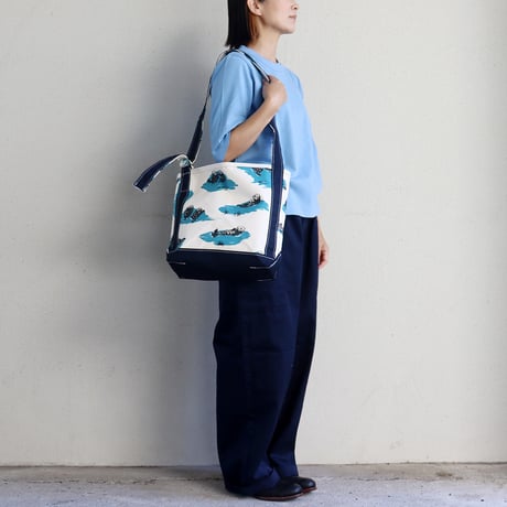 **再生産分到着** TEMBEA テンベア　BRANCH TOTE SMALL PRINT　#RAKKO　【送料無料】