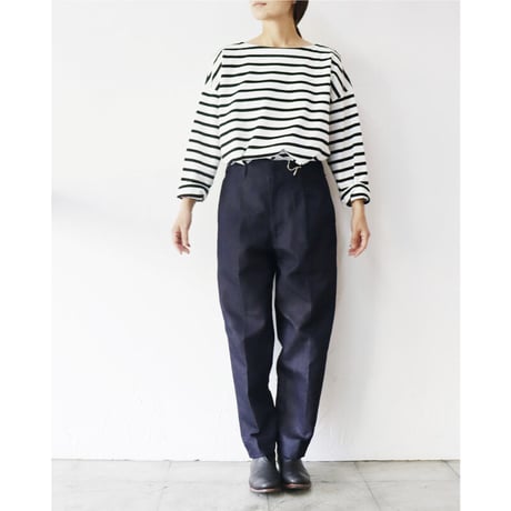 ASEEDONCLOUD アシードンクラウド HandWerker Slacks 綿麻デニムスラックス　#インディゴ
