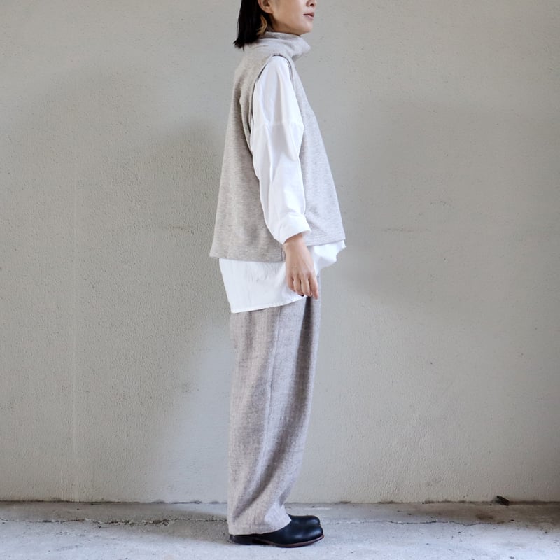 atelier naruse アトリエナルセ シェットランドウールリネンタック