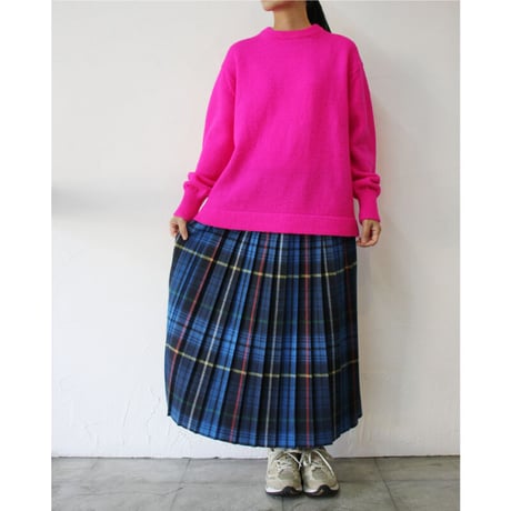 homspun ホームスパン　シェットランドプルオーバー　#ダークネイビー、パープル、ピンク、ナチュラル