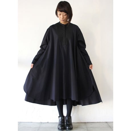 **またまた再入荷**　susuri ススリ　カルマールワンピース　♯navy【送料無料】