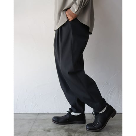 ASEEDONCLOUD アシードンクラウド　Clergyman cloth Clergyman trousers #チャコール