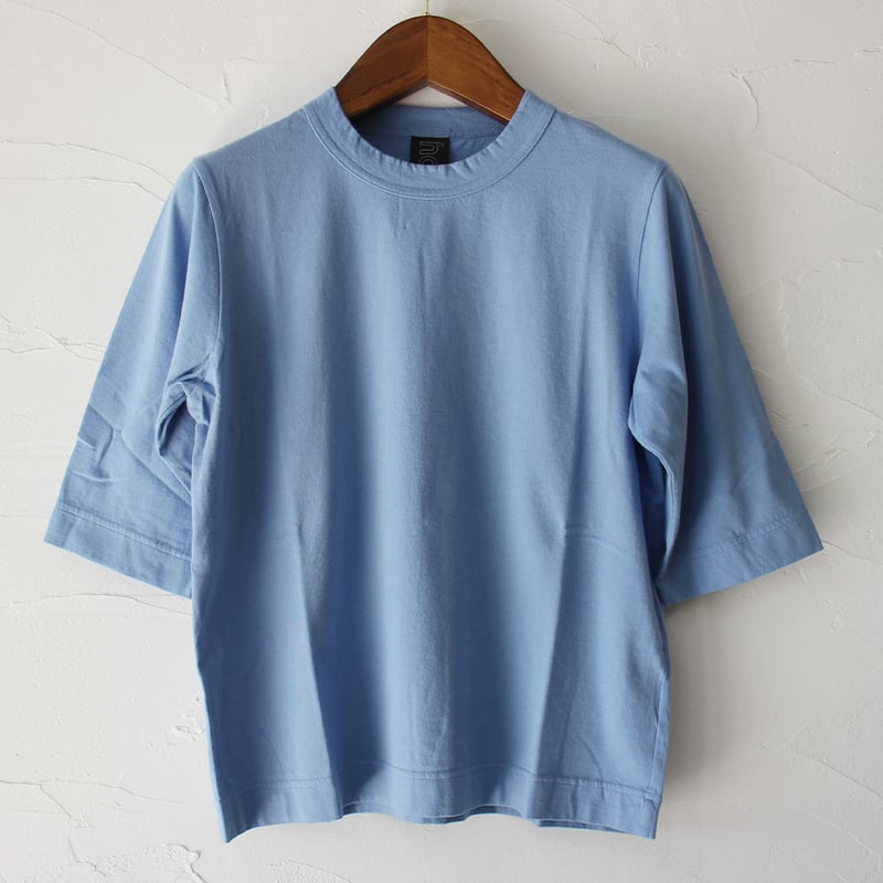 2025秋冬分到着** homspun ホームスパン 30/1天竺6分袖Tシャツ | su