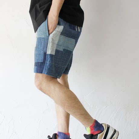 FUNSET OF ART ファンセットオブアート　INDIGO ART RANRUレイバックショーツ　#INDIGO