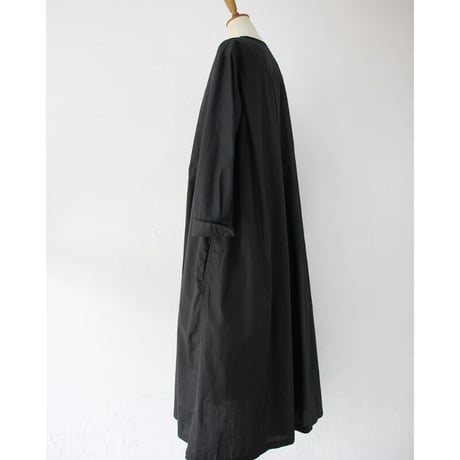 CAERULA カエルラ　S u K i M a -スキマ- 別注 50コーマブロードオーバーワンピース　#グレー、ブラック