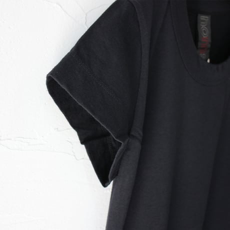 **2025春夏分到着**homspun ホームスパン　30/1天竺フレンチTシャツ　#サラシ、サックス、ダークグリーン、ブラック