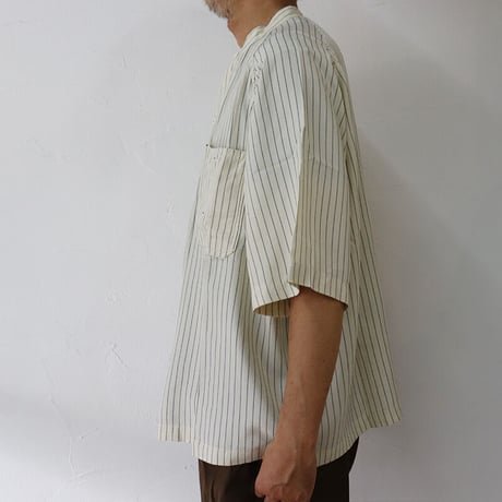FUNSET OF ART ファンセットオブアート　IDGレーヨンウォバッシュ半袖カバーシャツ　#wabash 【送料無料】