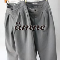 amne アンヌ　THERMO LITE orca slacks サーモライトオルカスラックス　#heather 【送料無料】