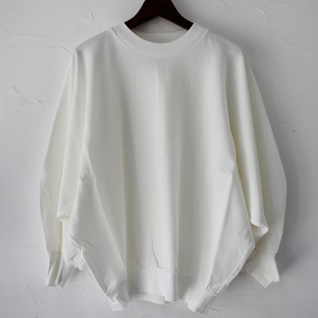 **2024s/s分到着**atelier naruse アトリエナルセ　コットン鹿の子バルーンカットソー　cotton kanoko balloon cut&sewn